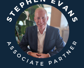 Stephen Evans joins our London team!